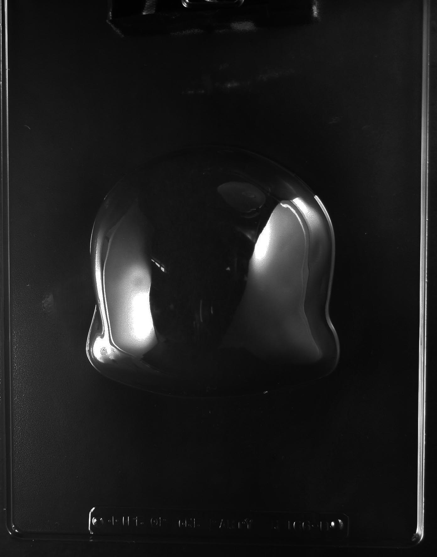 Large 3D Skull Chocolate Mould - Back